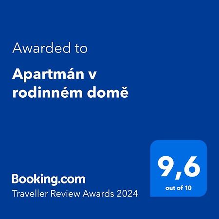 Apartman V Rodinnem Dome Jaromer Luaran gambar